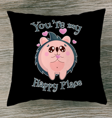 You're My Happy Place Outdoor Pillow