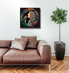 Singing Elegance Wrapped Canvas