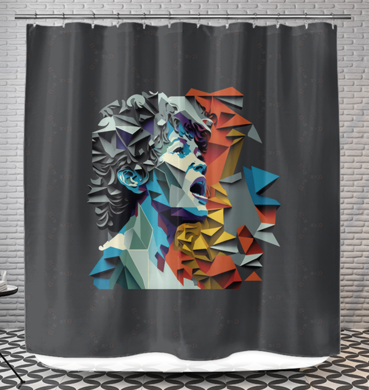 Jazz Night Shower Curtain