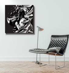 Power Ballad Wrapped Canvas
