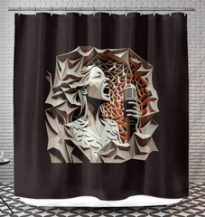 Symphony Silhouette Shower Curtain