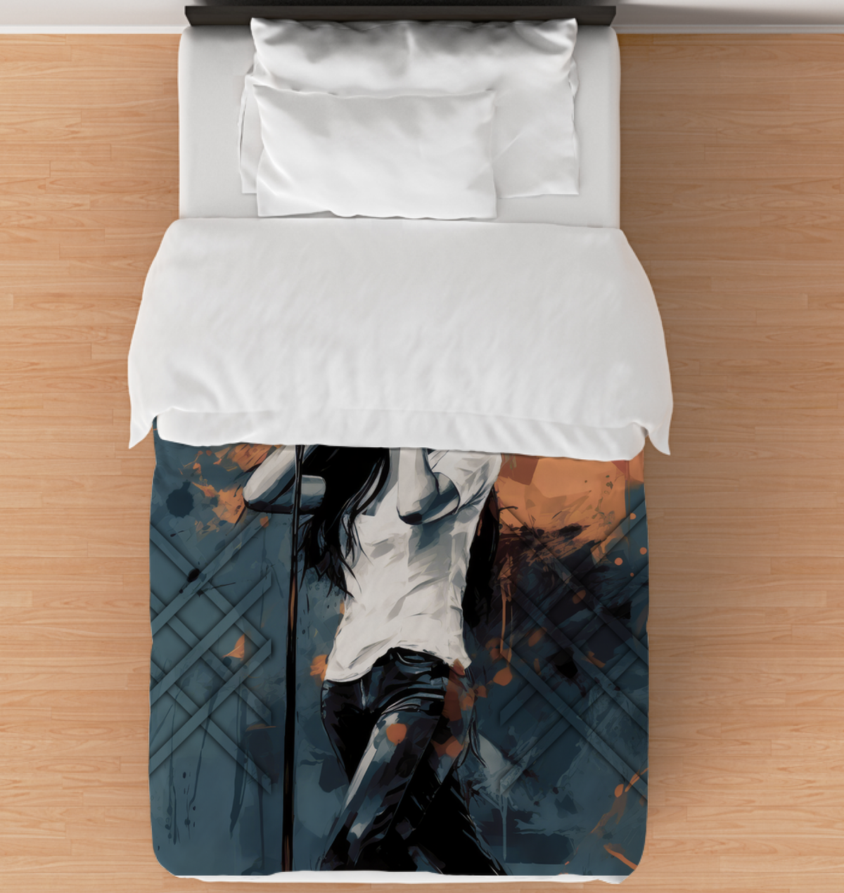 Tranquil Abstraction Duvet Cover