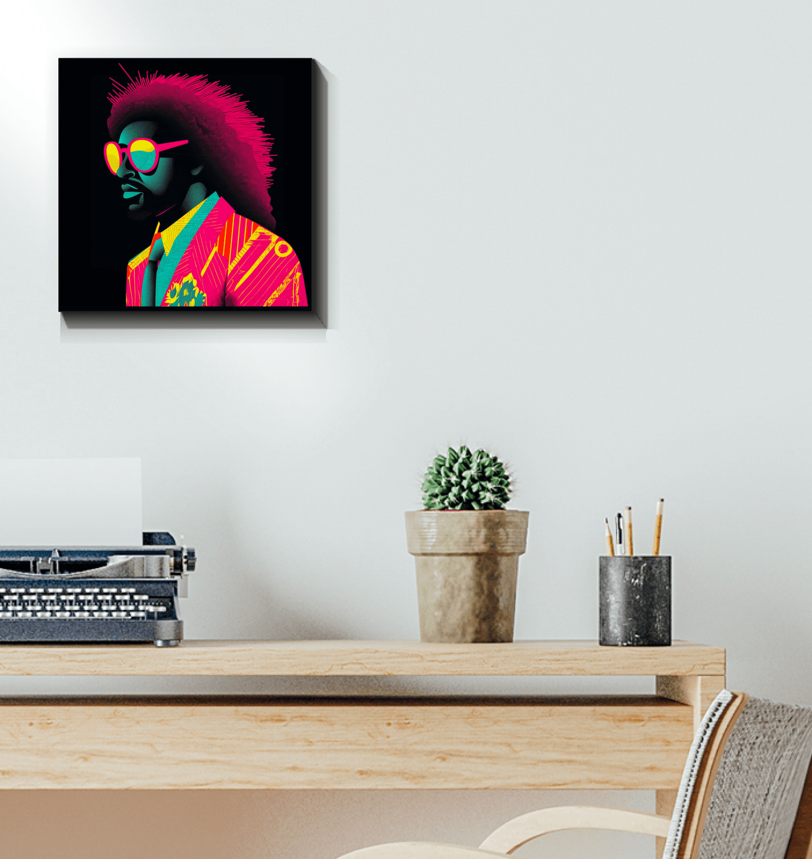 Runway Reverie Canvas Art Print - Beyond T-shirts