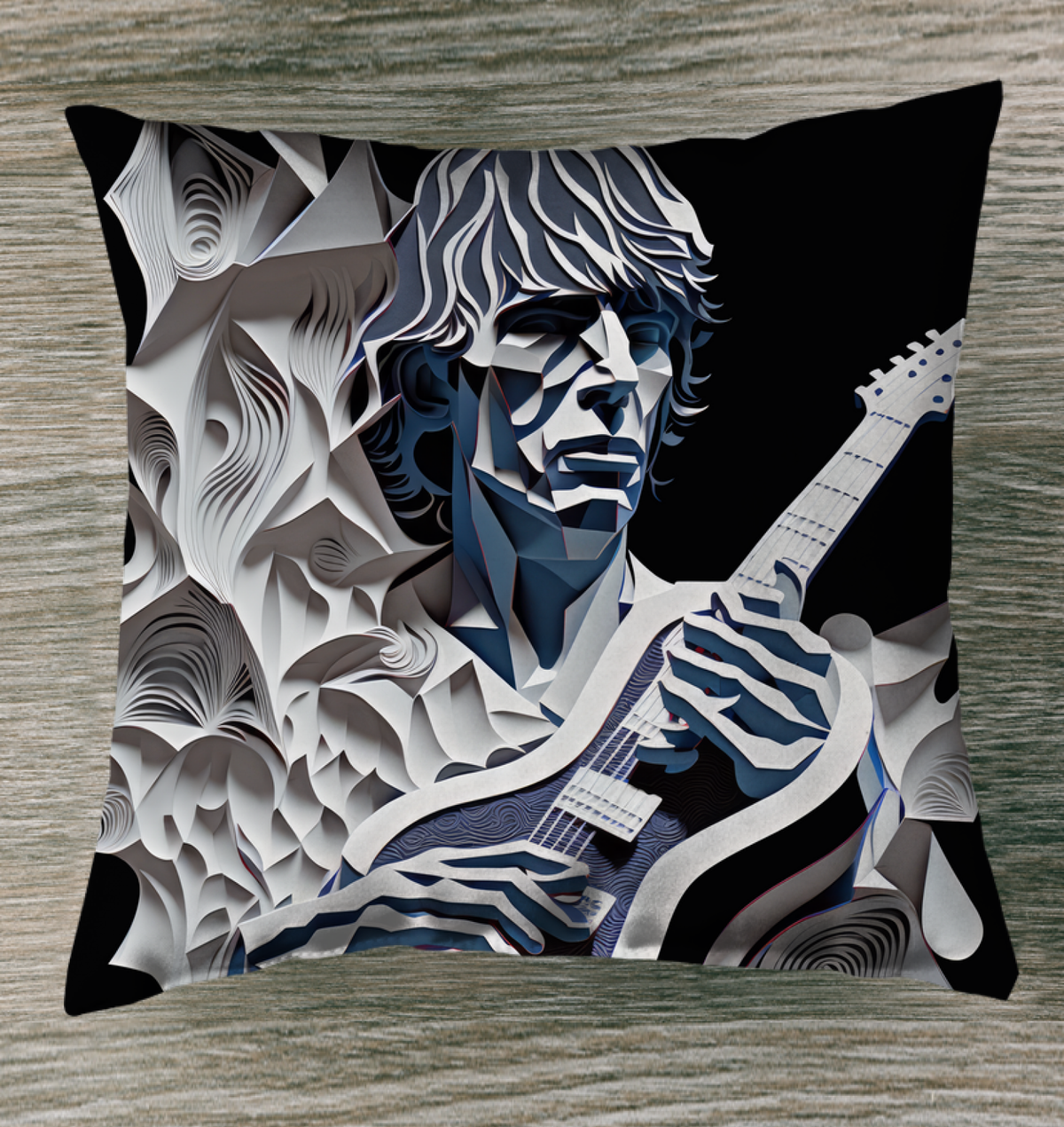 Music Notes Galore Outdoor Pillow