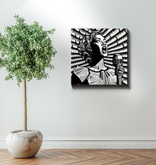 Rock Rhapsody Wrapped Canvas