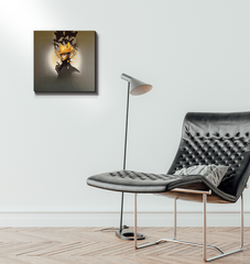 Serene and captivating abstract art piece