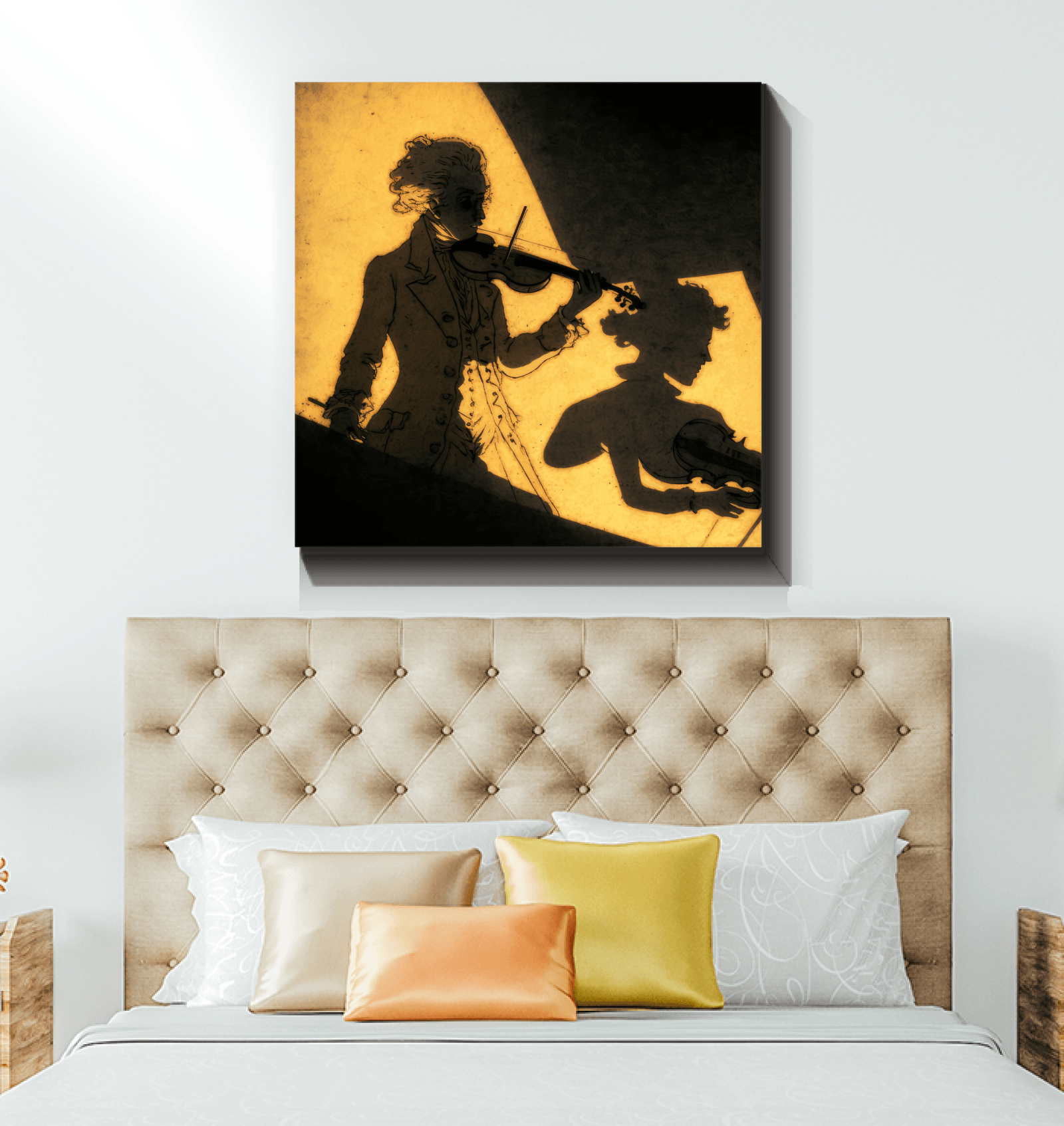 Piano Dreams - Musician's Canvas Wall Art - Beyond T-shirts
