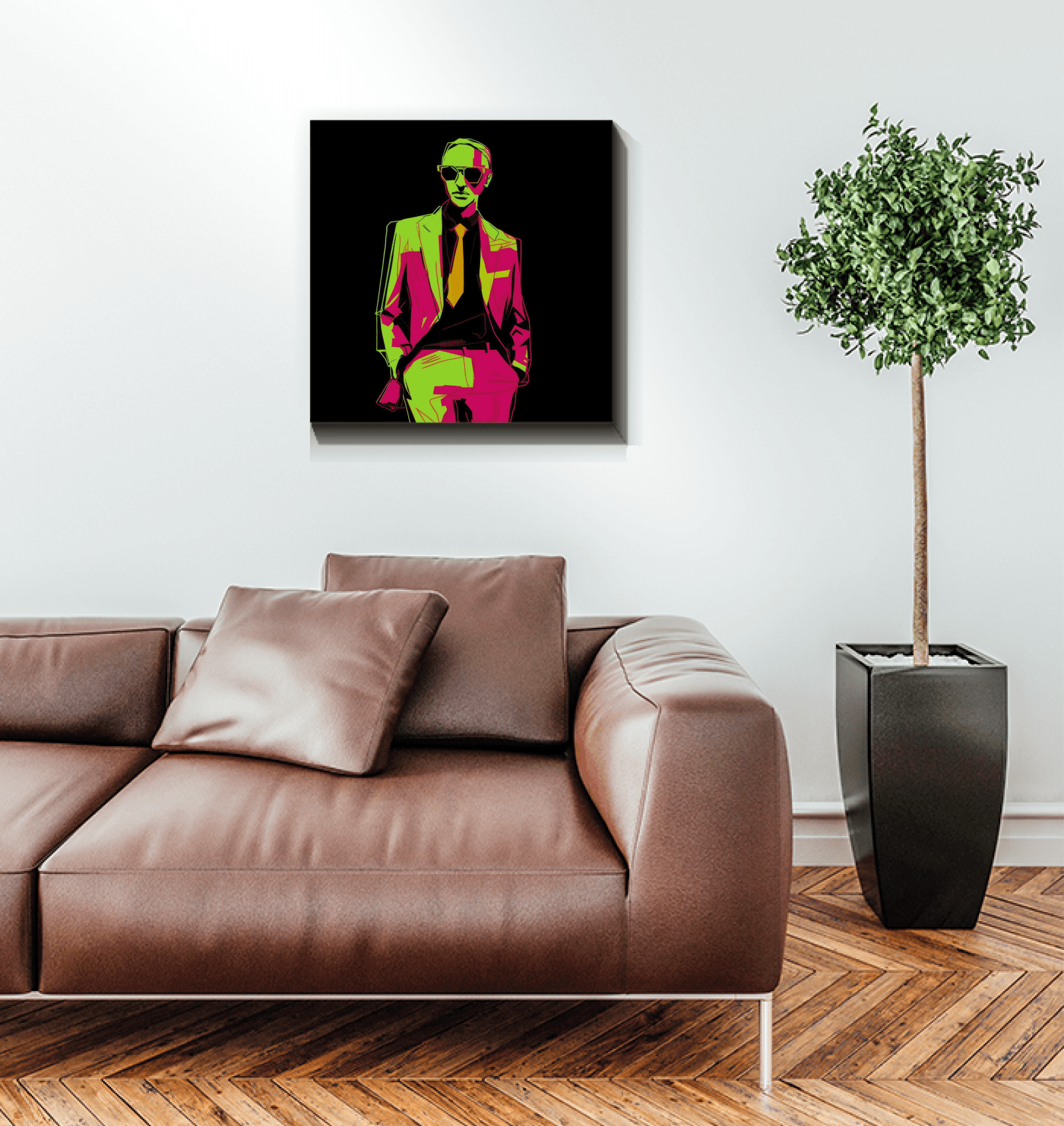 Runway Allure Fashion Canvas Print - Beyond T-shirts