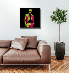 Runway Allure Fashion Canvas Print - Beyond T-shirts