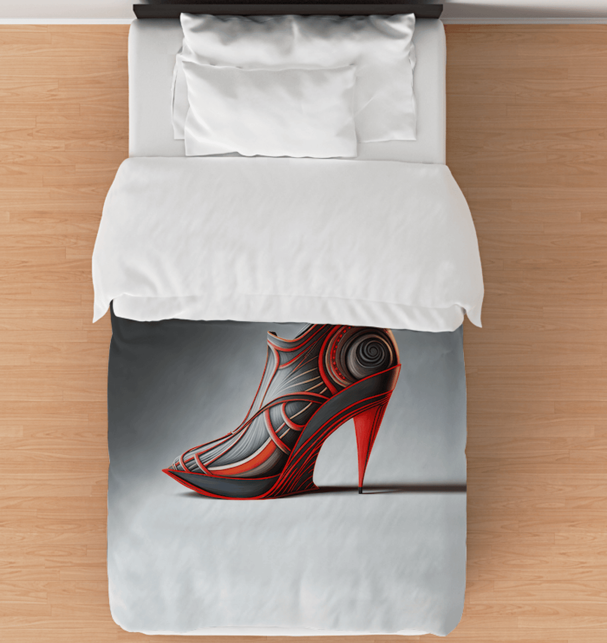 Futuristic Shoe Slumber Haven - Beyond T-shirts