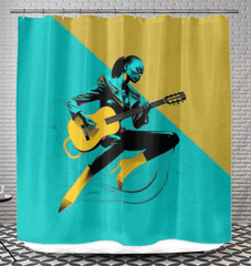 Runway Glamour Fashion Shower Curtain - Beyond T-shirts