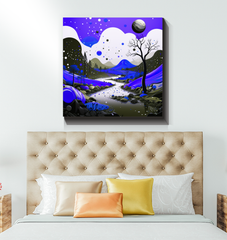 Enchanting Everglades Swamp Landscape Canvas