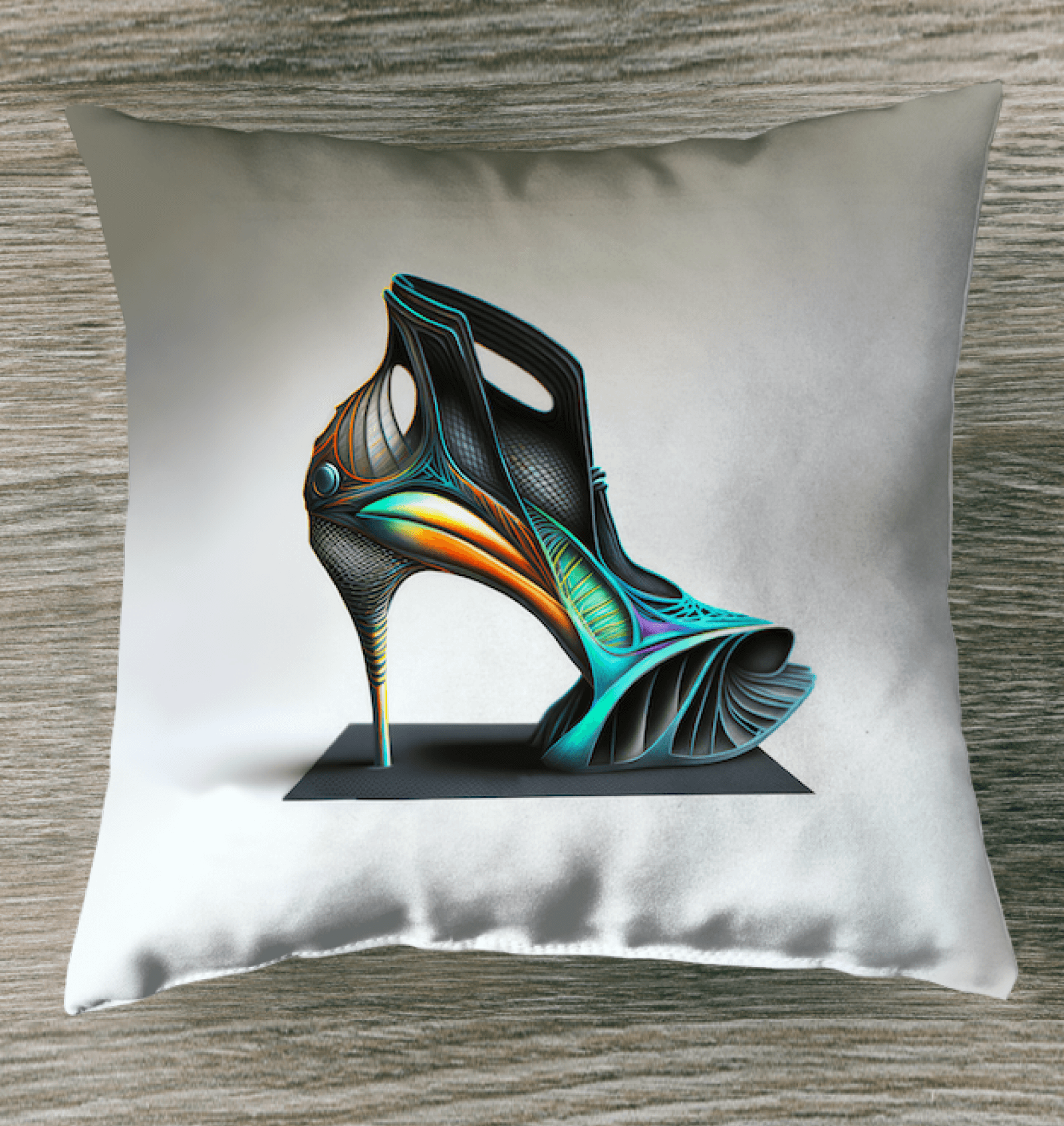 Futuristic Shoes Dreams Indoor Pillow - Beyond T-shirts