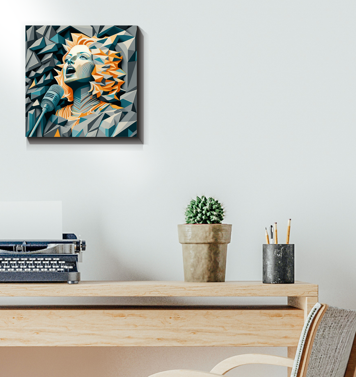 Quintet Quest Wrapped Canvas