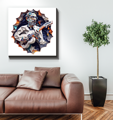 Melody Mountains Wrapped Canvas