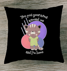 You Put Your Arms Around Me Outdoor Pillow