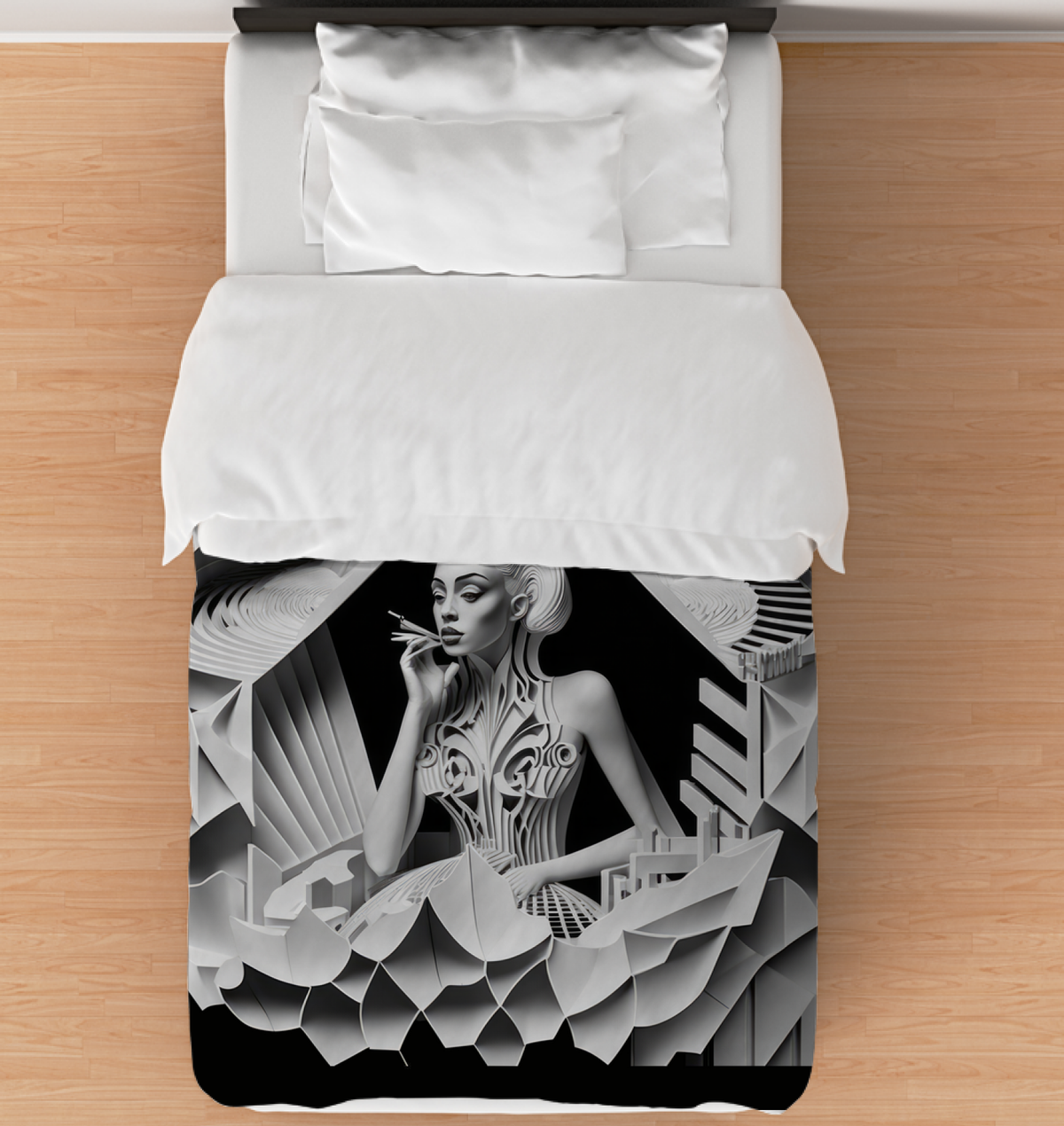 Motown Memoir Duvet Cover