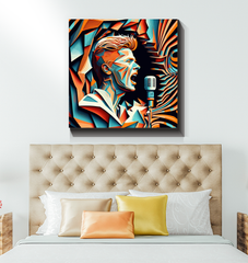 Percussion Portrait Wrapped Canvas