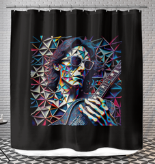 Electro Elegance Shower Curtain