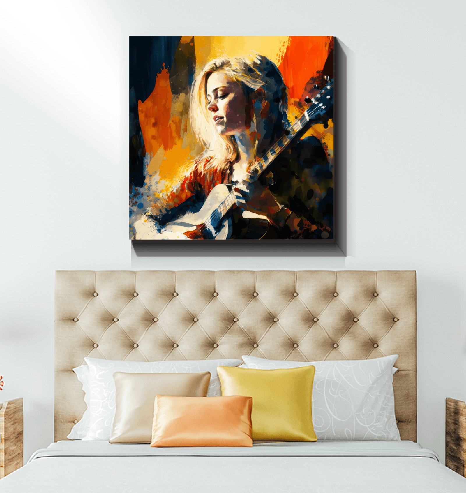 Violin Serenade Wall Art - Beyond T-shirts