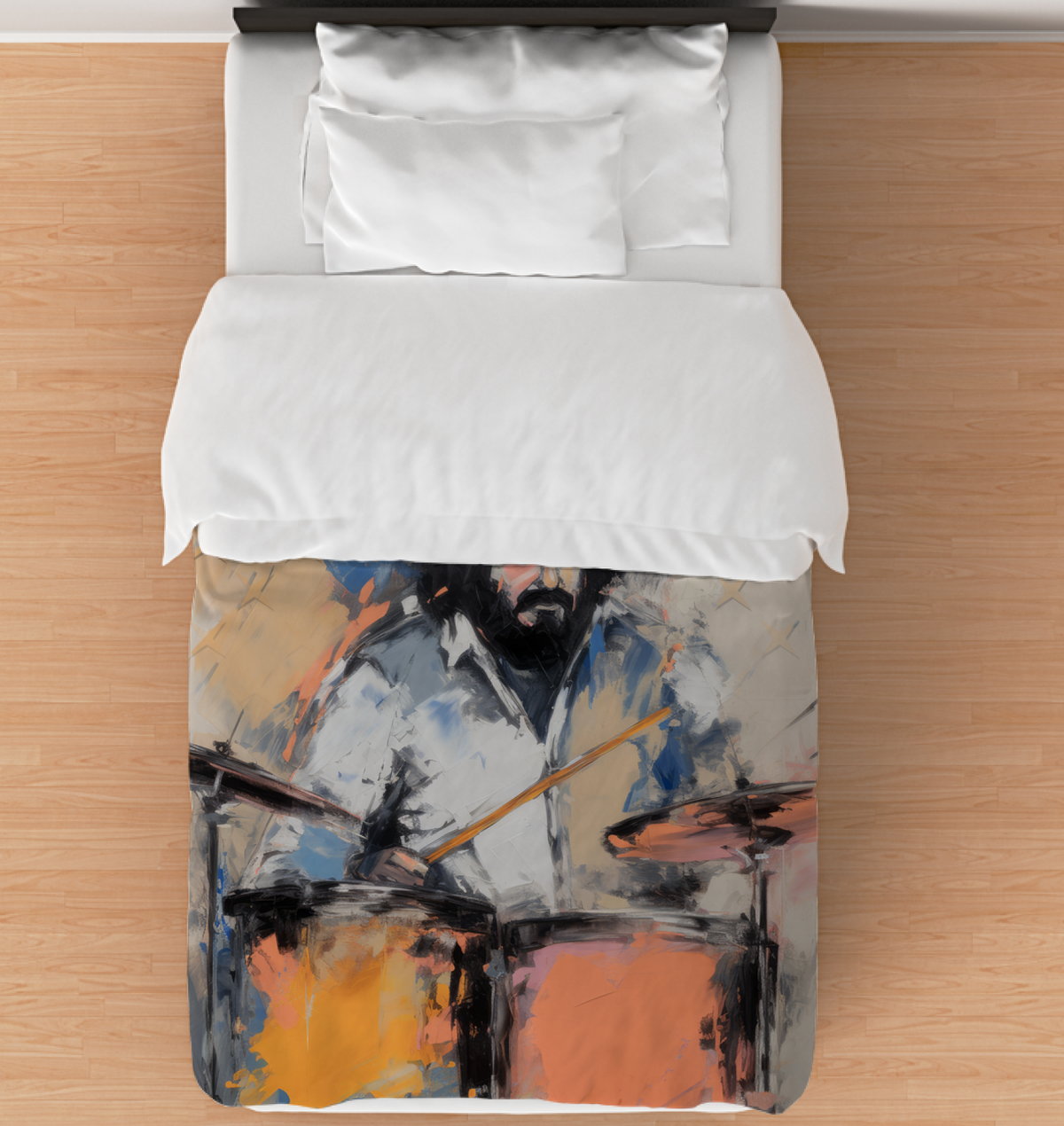 Abstract Horizon Comforter