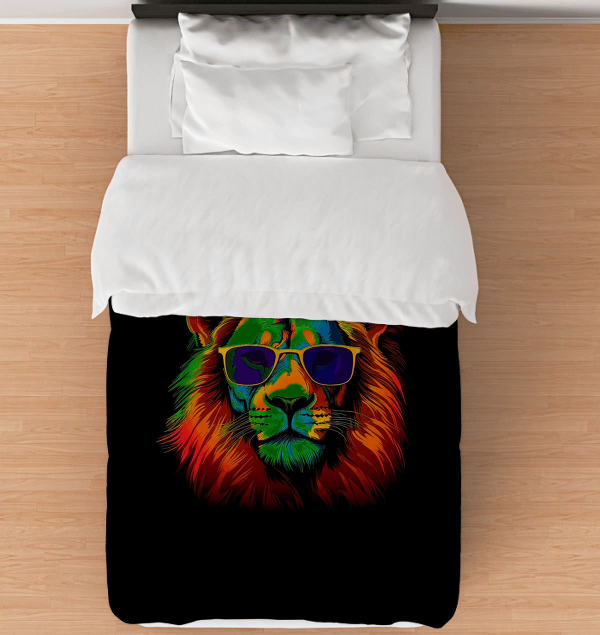 Lion's Gaze Wilderness Duvet Coverv - Beyond T-shirts