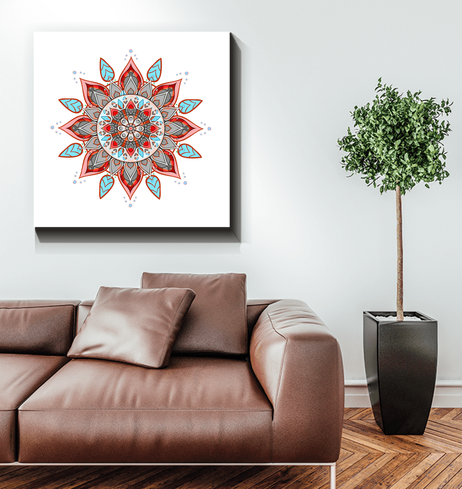 Mandala Wisdom Wooden Wall Art - Beyond T-shirts