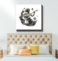 Instrumental Infusion Wrapped Canvas