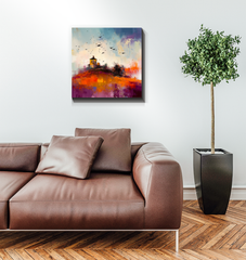 Mountain Majesty Wrapped Canvas