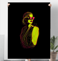 Vogue Vibes Fashionable Sherpa Blanket - Beyond T-shirts