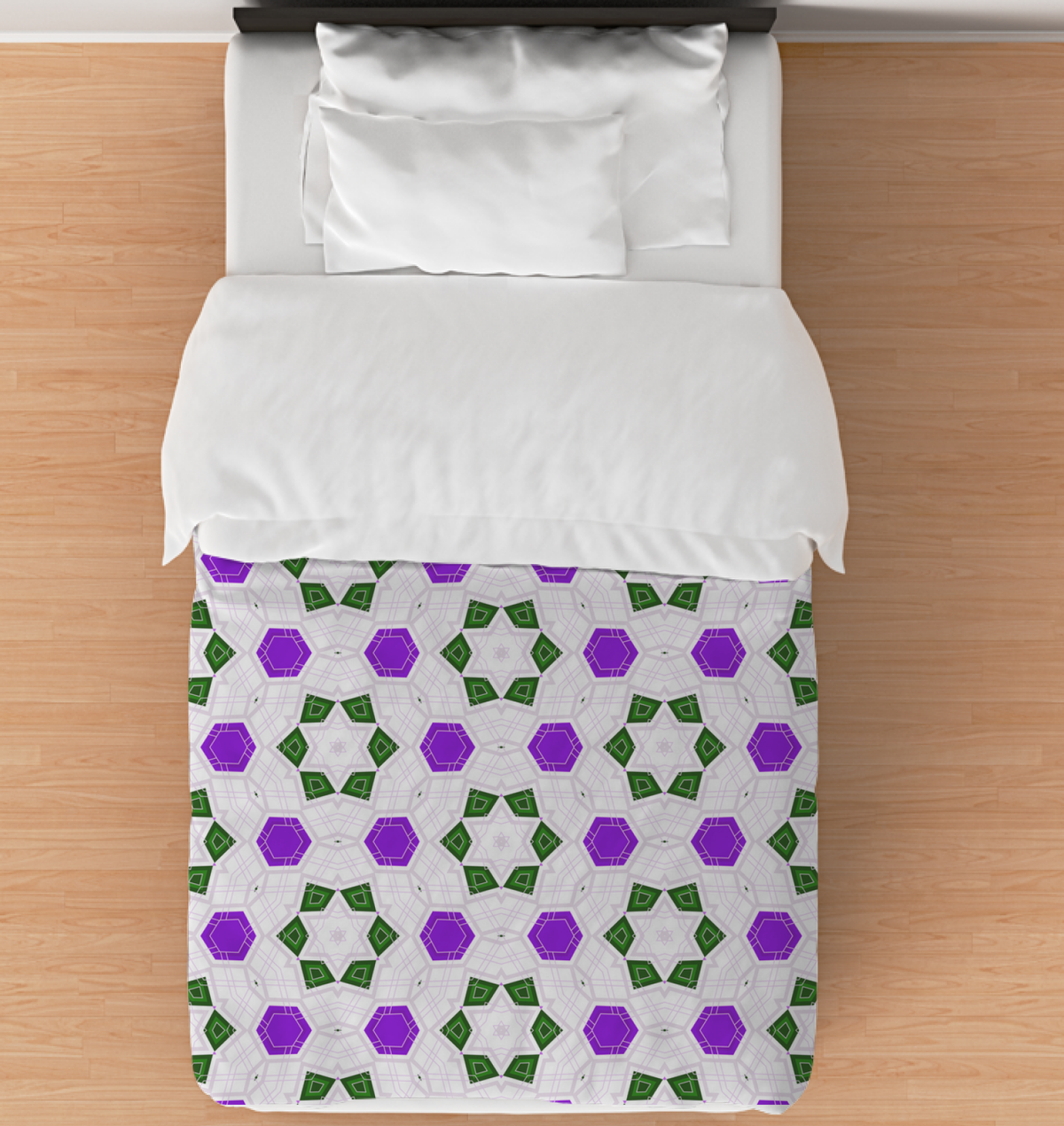 Tranquil Diamond Serenity Duvet Cover