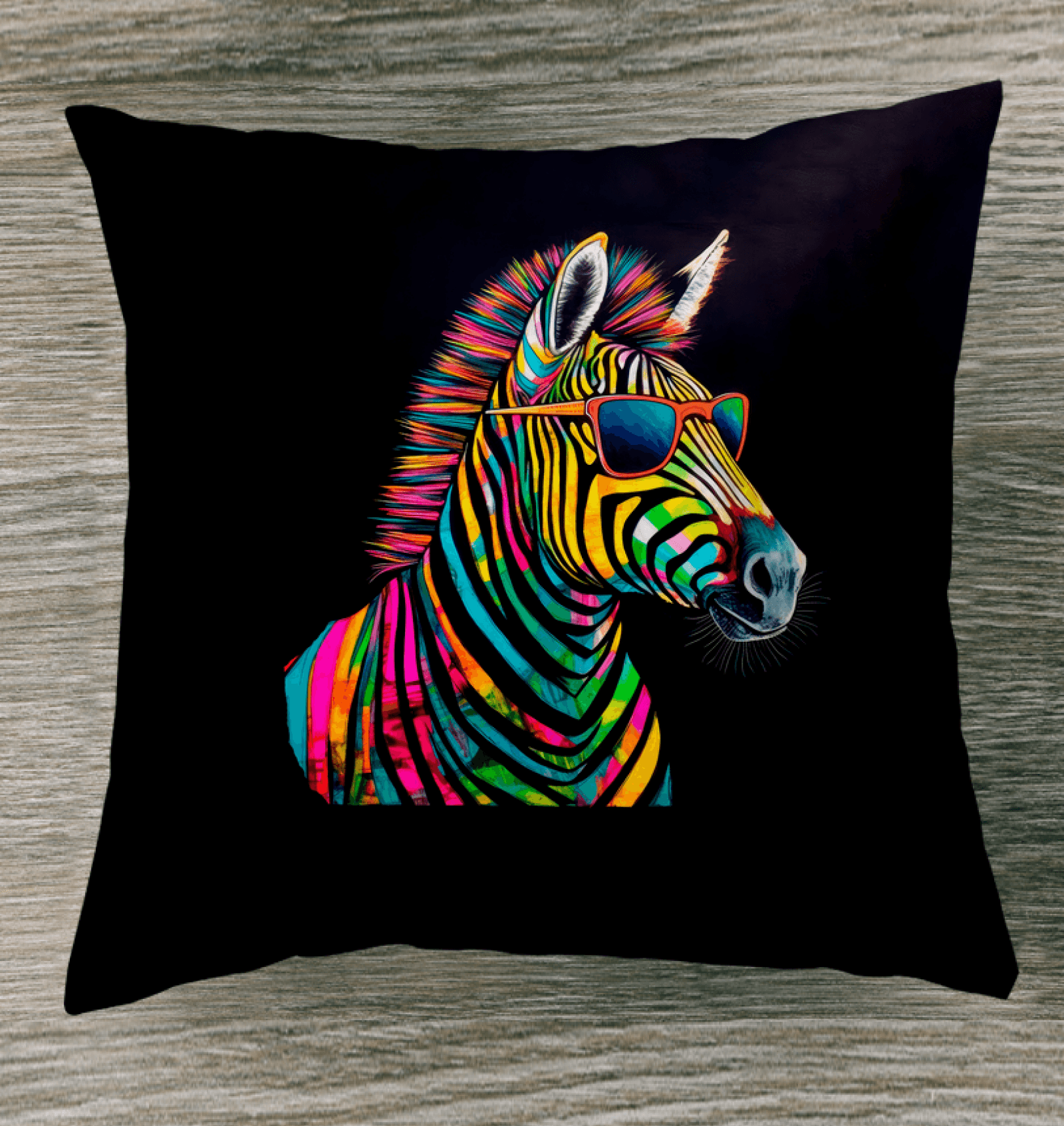 Zebras in Stride Indoor Pillow - Beyond T-shirts