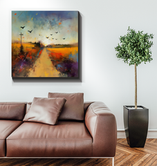 Desert Dreamscape Wrapped Canvas