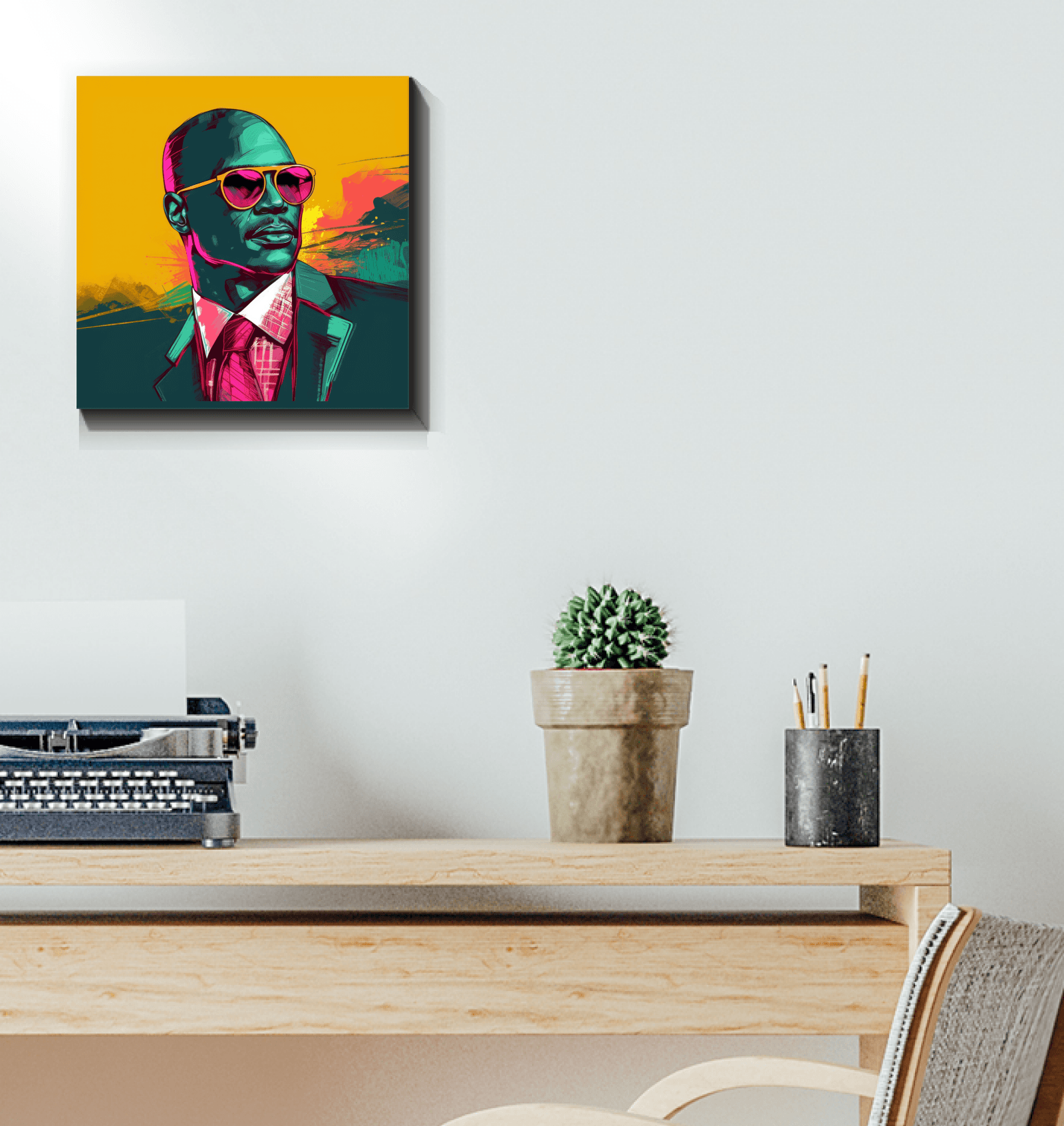 Runway Reverie Abstract Elegance Canvas - Beyond T-shirts