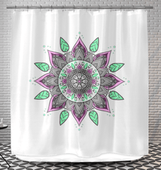 Mandala Blossom Organic Cotton Drapes - Beyond T-shirts