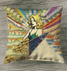 Surfing 1 22 Outdoor Pillow - Beyond T-shirts