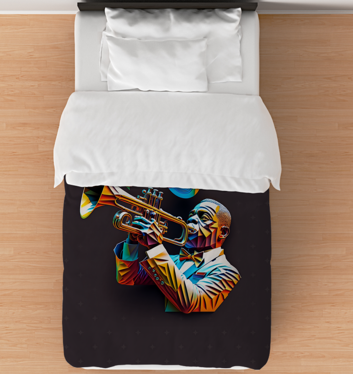 Acoustic Serenade Duvet Cover