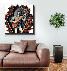 Symphony in Sunset Wrapped Canvas