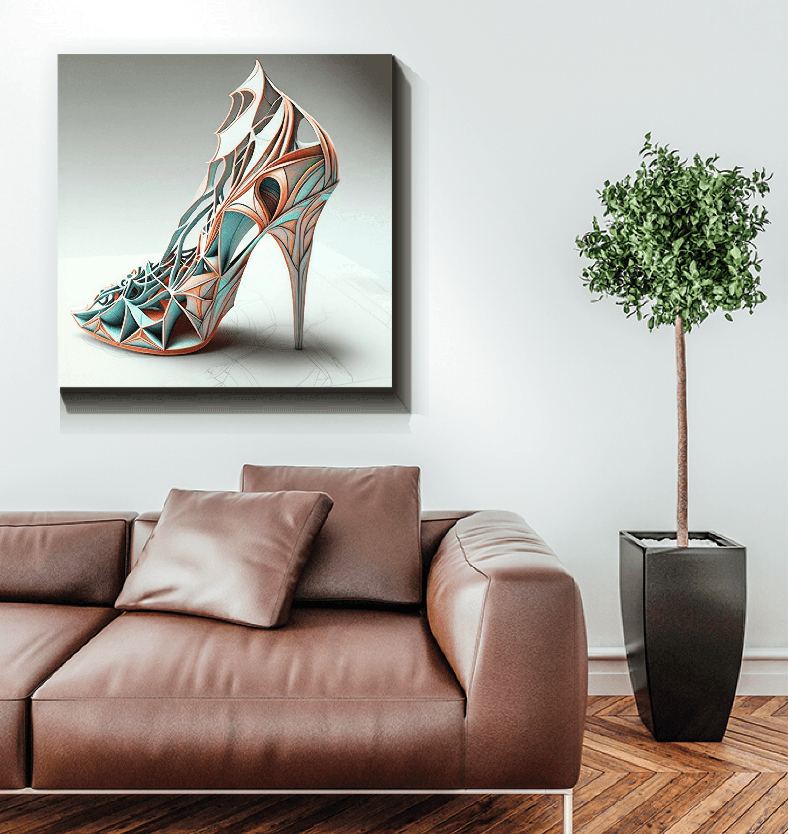 Wearable Art: Futuristic Shoe Canvas Dreams - Beyond T-shirts