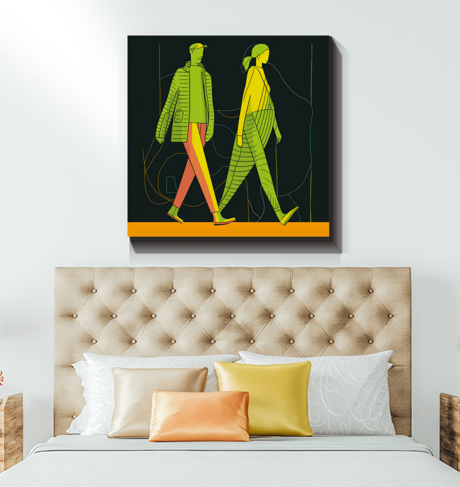 Elegance in Graffiti Art Canvas - Beyond T-shirts