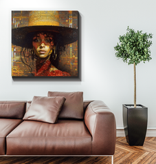 Urban Chic Wrapped Canvas