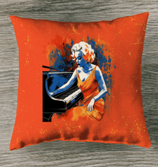 Sophisticated Beat Throw Pillow - Beyond T-shirts