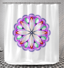 Mandala Elements Earthy Curtain - Beyond T-shirts