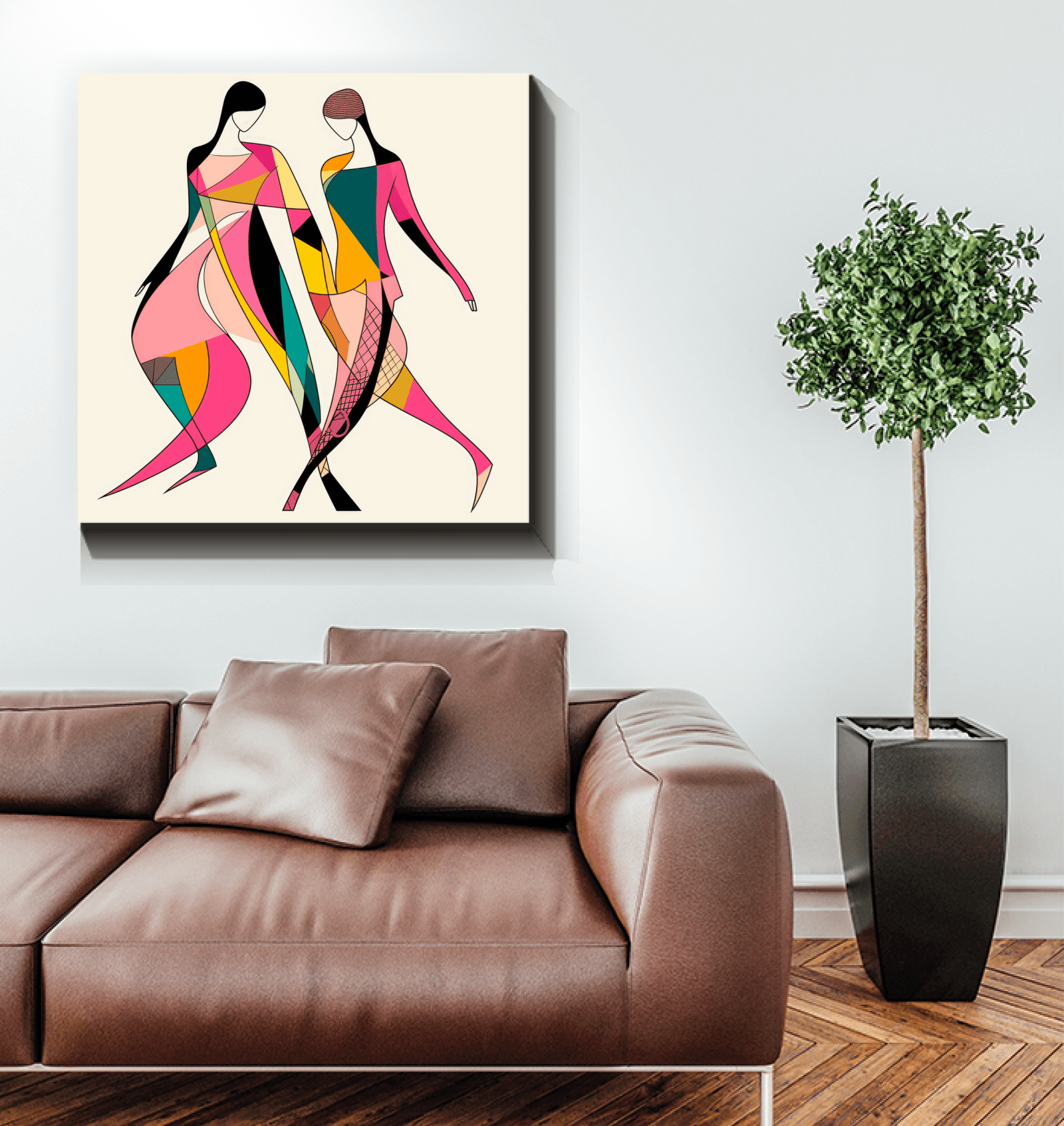 Abstract Runway Couture Fusion Canvas - Beyond T-shirts