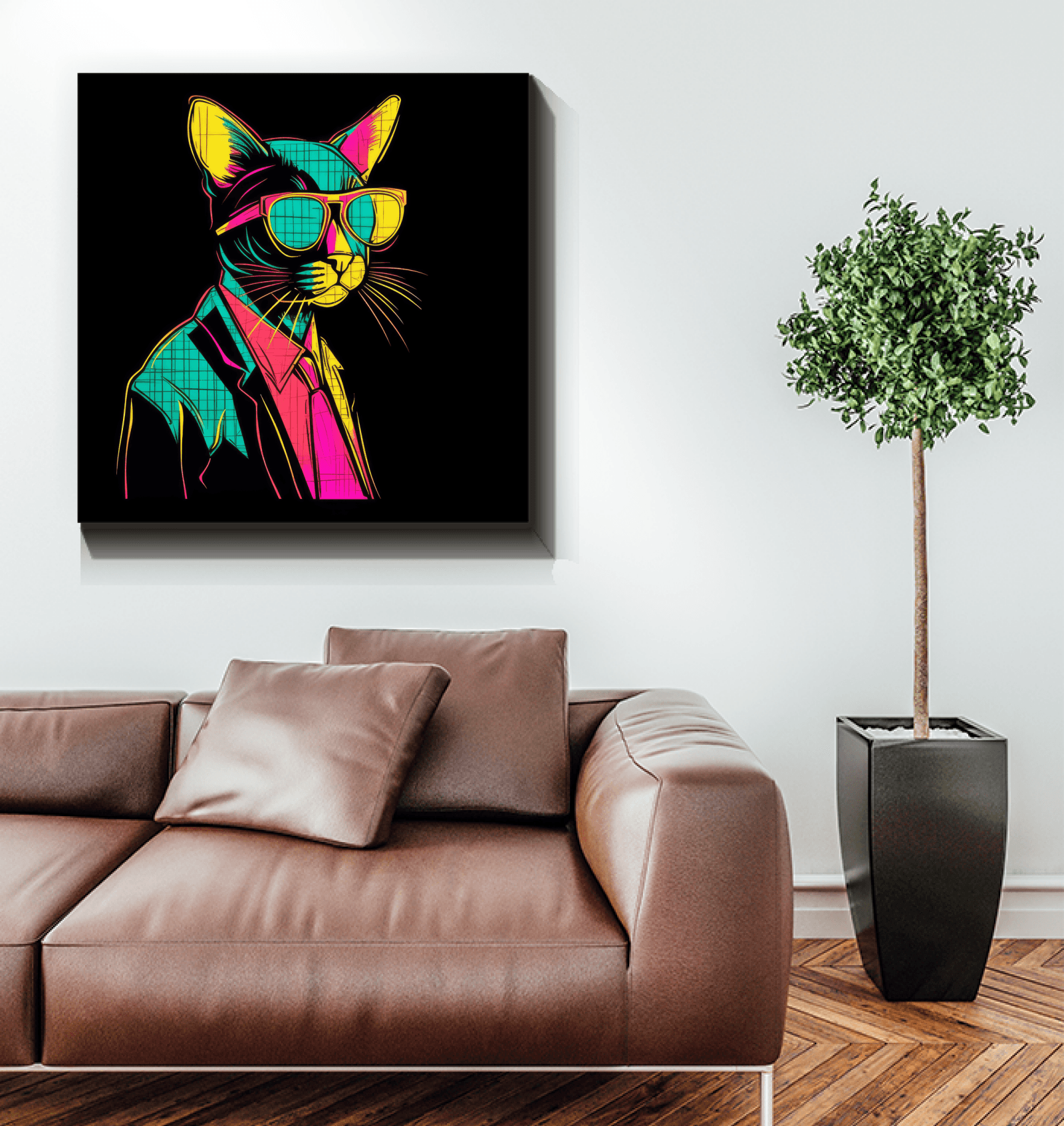 Graceful Curiosity Canvas Art - Beyond T-shirts