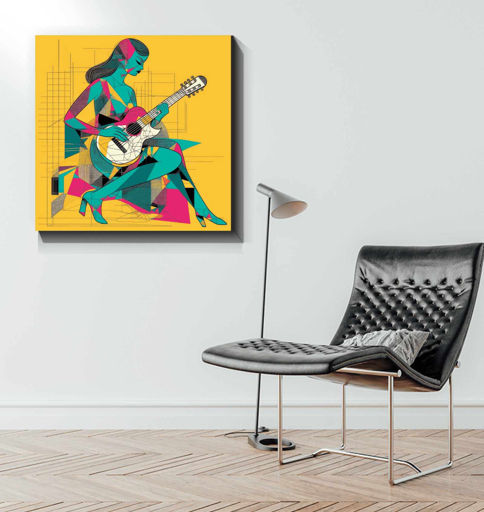 Glamour in Motion Wrapped Canvas - Beyond T-shirts
