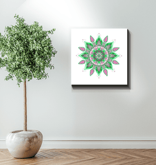 Mandala Fusion Glass Mosaic - Beyond T-shirts