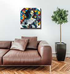 Music speaks to hearts Wrapped Canvas