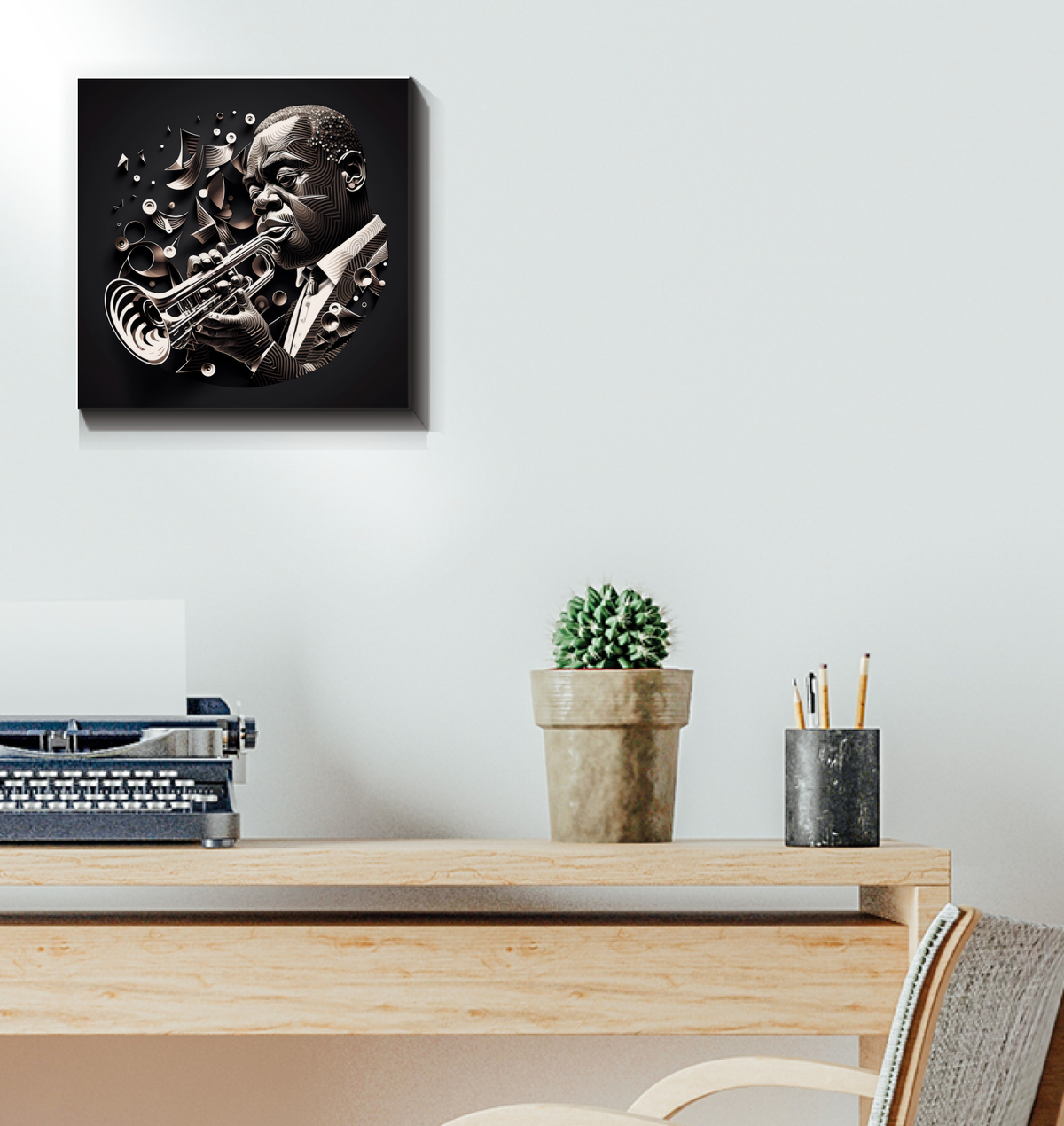 Chamber Music Charm Wrapped Canvas