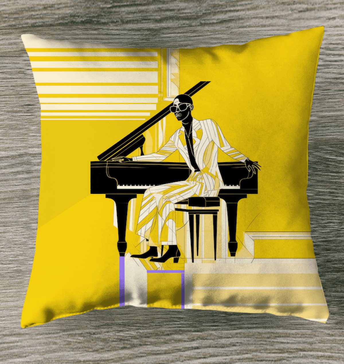 Chic Couture Outdoor Pillow - Beyond T-shirts